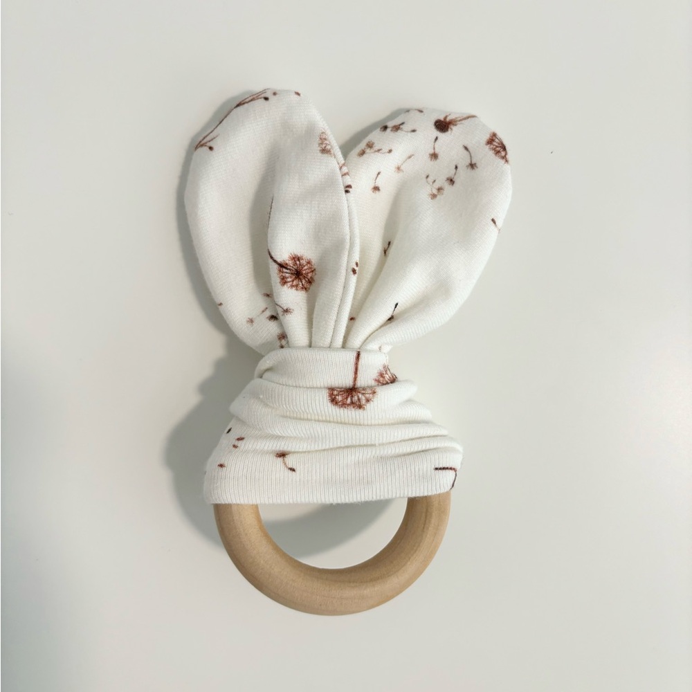 HANDMADE Bunny Ear Teether Size 0M-12M